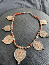 Load image into Gallery viewer, One of a kind vintage amulet necklace
