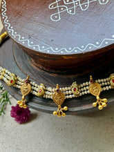 Load image into Gallery viewer, One of a kind silver pearl choker
