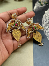 Load image into Gallery viewer, Gold polish silver 925 earrings
