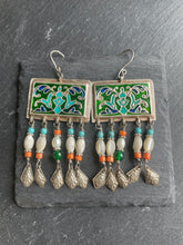 Load image into Gallery viewer, Vintage meenakari earrings
