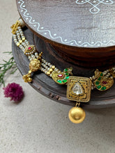 Load image into Gallery viewer, One of a kind silver pearl choker
