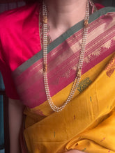 Load image into Gallery viewer, Statement vintage pearl long necklace (Made on Order)
