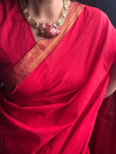 Load image into Gallery viewer, One of a kind gold polish kundan work statement necklace

