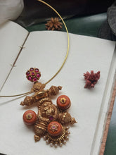 Load image into Gallery viewer, Vintage statement Nagru pendant
