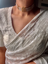 Load image into Gallery viewer, Statement kundan &amp; pearl choker necklace 1
