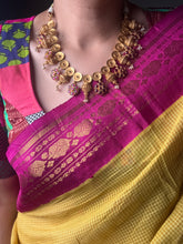 Load image into Gallery viewer, Statement vintage style necklace set in silver 925 &amp; gold polish
