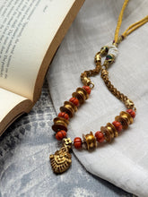Load image into Gallery viewer, Kundan necklace in silver 925 and gold polish

