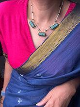 Load image into Gallery viewer, One of a kind pearl and turquoise necklace set
