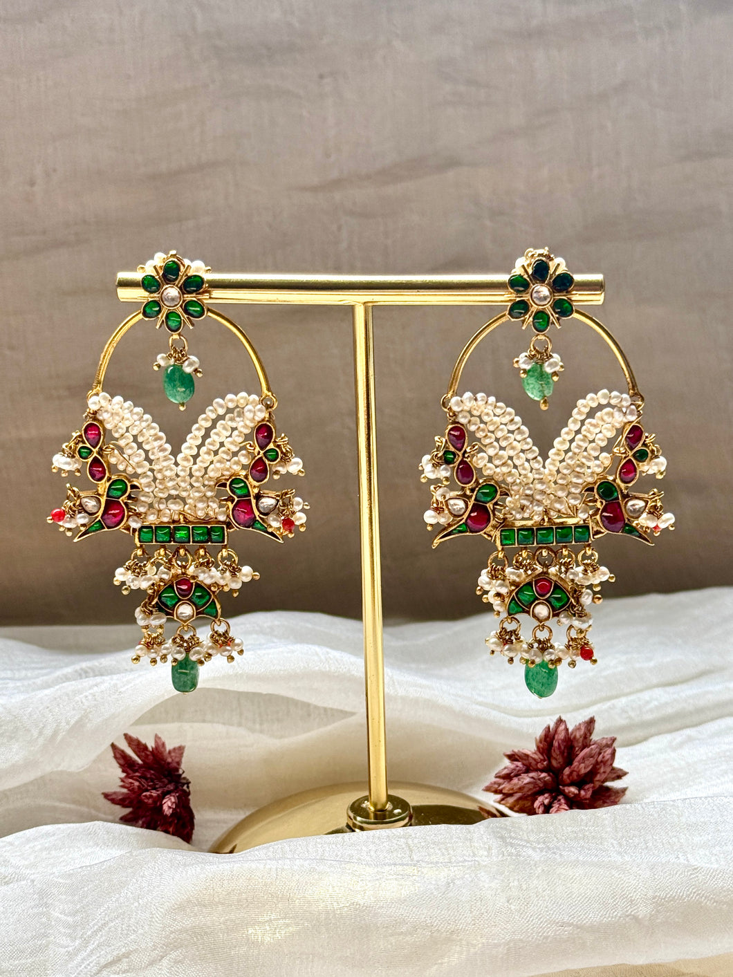 Nosering statement earrings