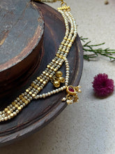Load image into Gallery viewer, One of a kind silver pearl choker
