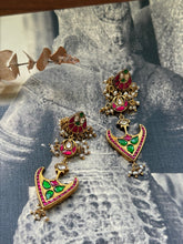 Load image into Gallery viewer, Gold polish silver 925 earrings
