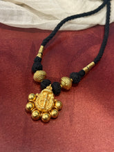 Load image into Gallery viewer, Statement vintage style nagru pendant necklace ( Made to order)

