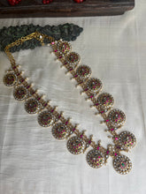 Load image into Gallery viewer, Statement Festive Gutapusalu Necklace 1
