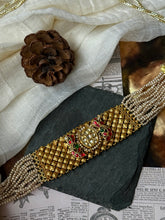 Load image into Gallery viewer, One of a kind silver pearl choker
