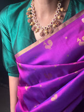 Load image into Gallery viewer, Statement vintage style necklace set in silver 925 &amp; gold polish
