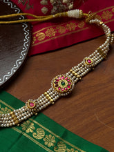 Load image into Gallery viewer, One of a kind silver pearl choker

