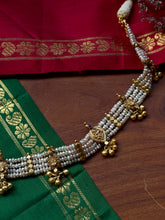 Load image into Gallery viewer, One of a kind silver pearl choker
