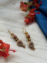 Load image into Gallery viewer, Vintage style statement earrings
