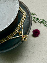 Load image into Gallery viewer, One of a kind silver pearl choker
