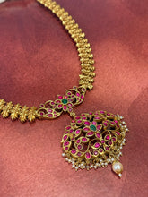 Load image into Gallery viewer, One of a like statement necklace in silver 925
