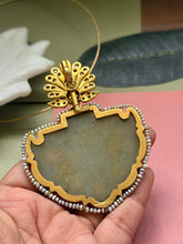 Load image into Gallery viewer, Statement inlay work gemstone pendant
