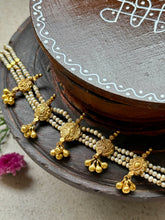 Load image into Gallery viewer, One of a kind silver pearl choker
