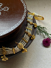 Load image into Gallery viewer, One of a kind silver pearl choker
