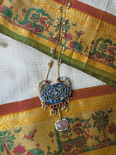 Load image into Gallery viewer, One of a kind lapis lazuli inlay work neckpiece (BG6)
