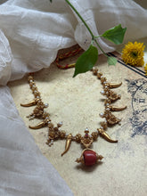 Load image into Gallery viewer, Silver &amp; pearl necklace
