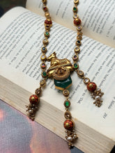 Load image into Gallery viewer, Nandi necklace in silver 925 and gold polish
