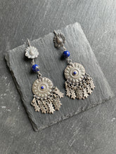 Load image into Gallery viewer, Statement silver earrings in 92.5
