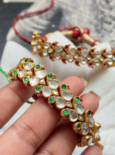 Load image into Gallery viewer, silver 925 kundan work paunchi
