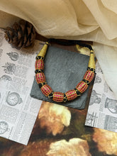Load image into Gallery viewer, Kundan choker with thread work
