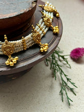 Load image into Gallery viewer, One of a kind silver pearl choker
