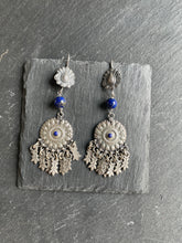 Load image into Gallery viewer, Statement silver earrings in 92.5
