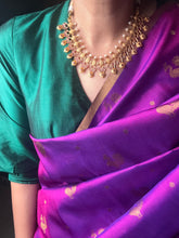 Load image into Gallery viewer, Statement vintage style necklace set in silver 925 &amp; gold polish
