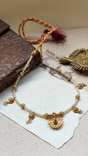 Load image into Gallery viewer, Pearl and silver neckpiece
