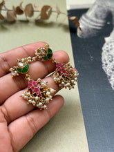Load image into Gallery viewer, Gold polish silver 925 earrings
