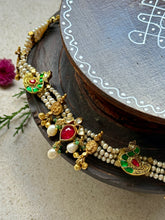 Load image into Gallery viewer, One of a kind silver pearl choker
