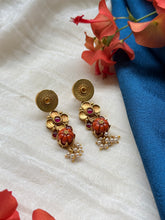Load image into Gallery viewer, Vintage style statement earrings
