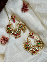 Load image into Gallery viewer, Nose ring statement earrings
