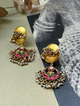 Load image into Gallery viewer, Gold polish silver 925 earrings
