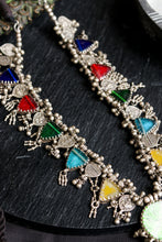 Load image into Gallery viewer, One of a kind,multicoloured vintage neckpiece
