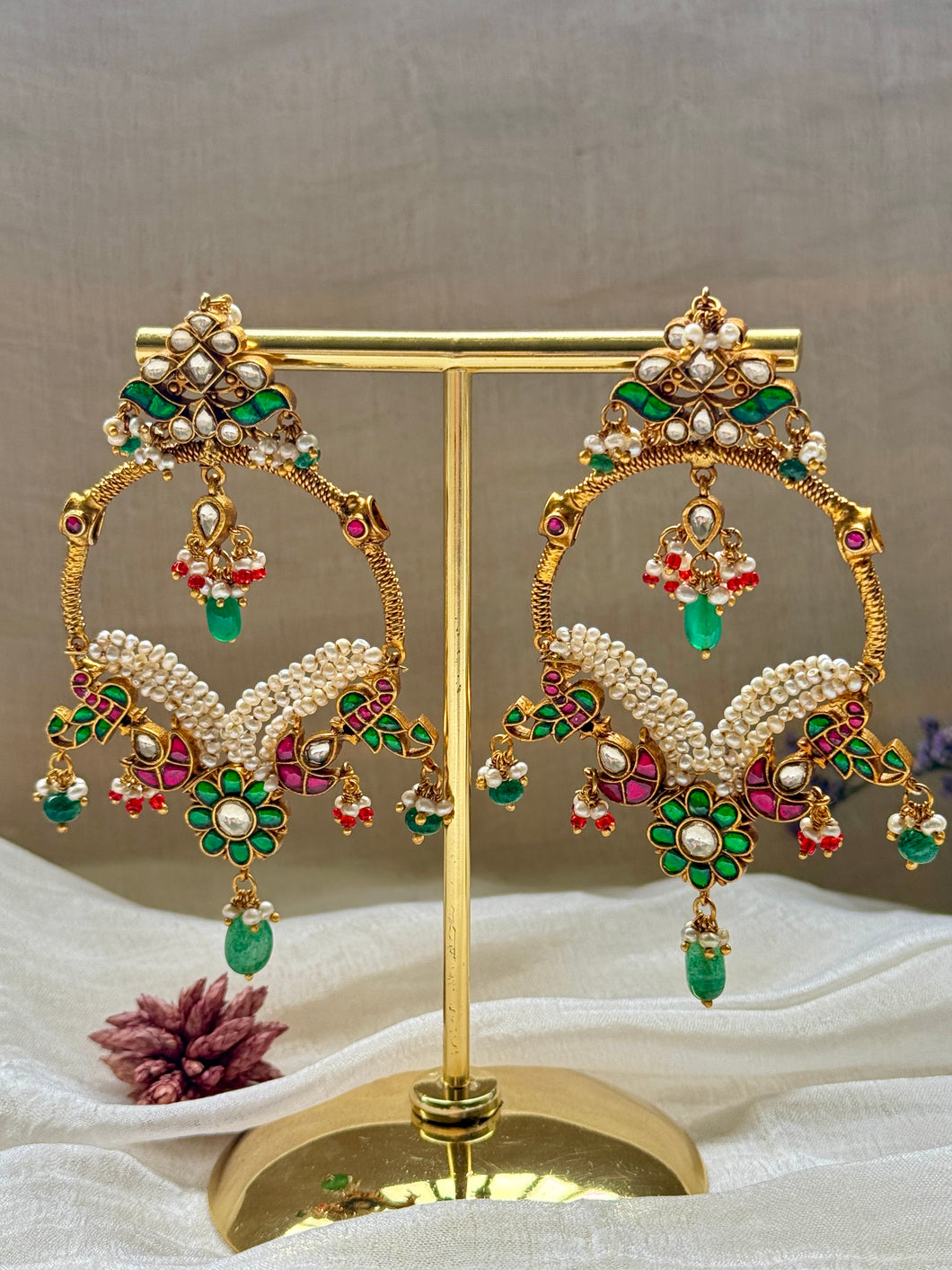 Nosering statement earrings