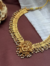 Load image into Gallery viewer, Statement vintage style goddess Laksmi necklace
