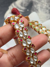 Load image into Gallery viewer, Silver 925 kundan work paunchi
