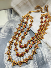 Load image into Gallery viewer, Vintage style statement silver necklace
