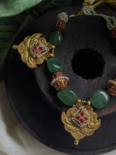 Load image into Gallery viewer, One of a kind kundan pearl statement necklace
