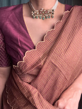 Load image into Gallery viewer, One of a kind statement pearl &amp; kundan necklace
