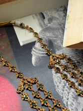 Load image into Gallery viewer, Vintage style statement silver necklace
